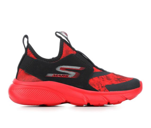 Boys' Skechers Faster Little Kid & Big Kid 10.5-6 in Black/Red color