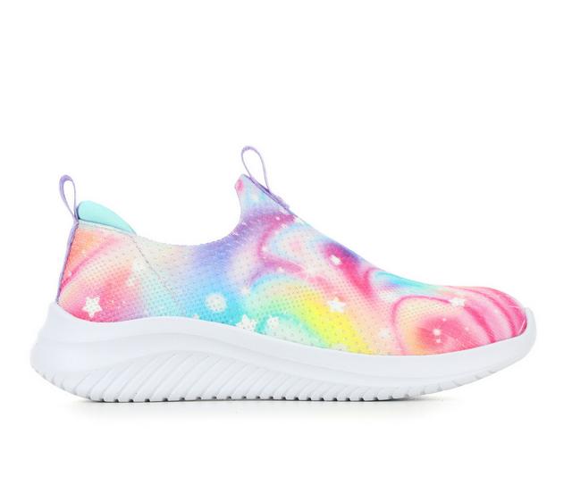 Girls' Skechers LittleKid & BigKid Ultra Flex 3.0 Galaxy Casual Shoes in Multi Sparkle color