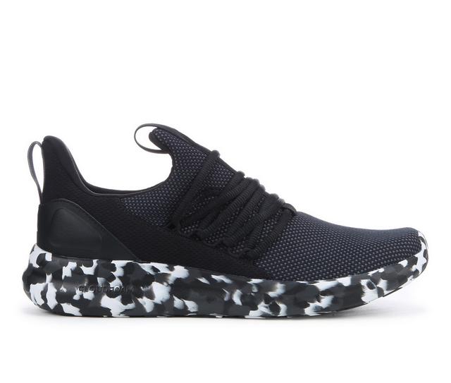 Men's Adidas Lite Racer Adapt 7.0 Sneakers in Blk/Wht Marble color