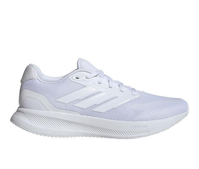 Men's Adidas Runfalcon 5.0 Running Shoes in White color