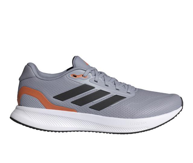 Men's Adidas Runfalcon 5.0 Running Shoes in Grey color