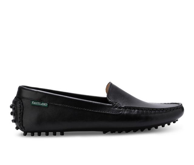 Adults' Eastland Biscayne Driving Moc Loafers in Black color