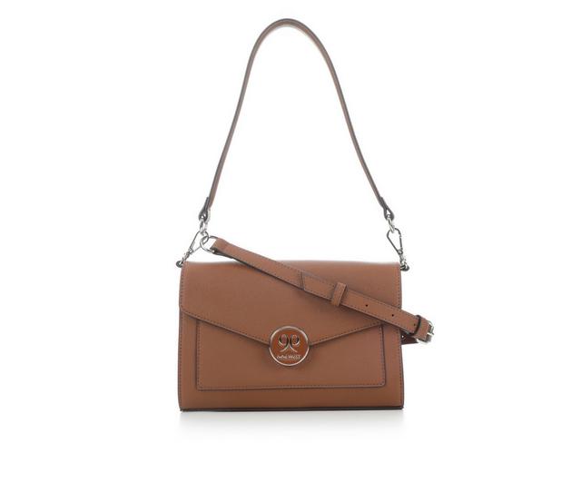 Nine West Natala Top Handle Handbag in Saddle Tan color