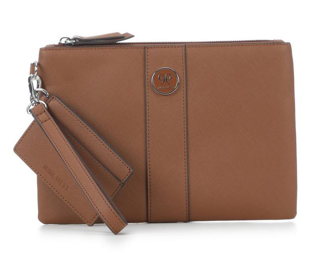 Nine West Natalia Wristlet Duo in Saddle Tan color