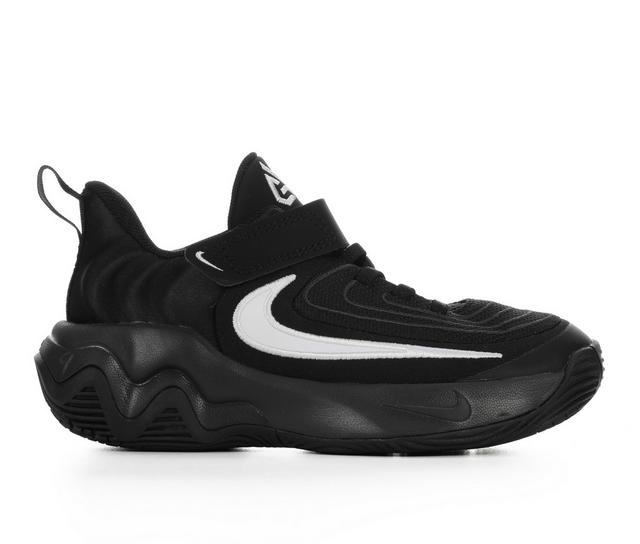 Boys' Nike Toddler & Little Kid Giannis Immortality Basketball Shoes in Blk/Gry/Wht color