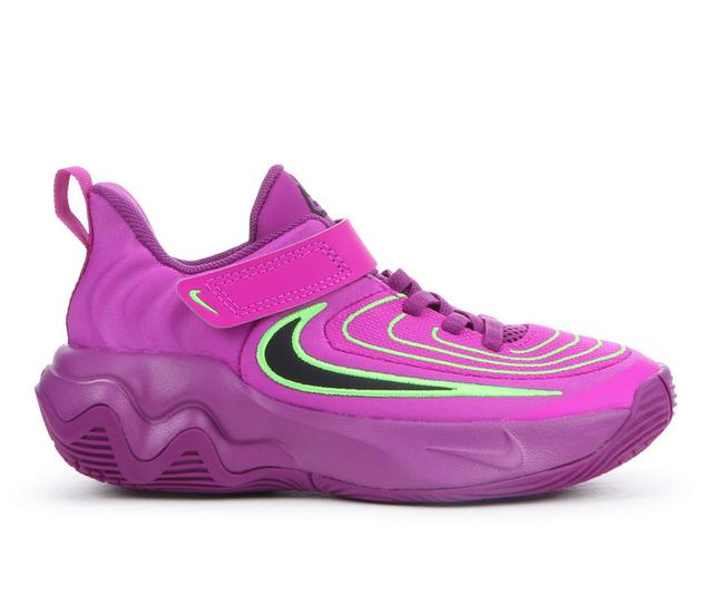 Boys' Nike Toddler & Little Kid Giannis Immortality Basketball Shoes in Berry/Black/Grn color