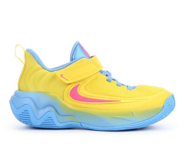 Boys' Nike Toddler & Little Kid Giannis Immortality Basketball Shoes in Lghtng/Pink/Blu color