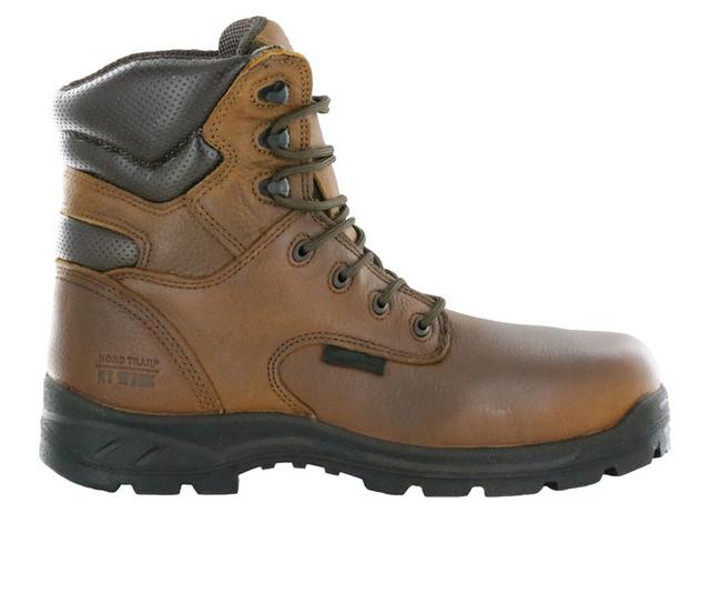 Men's Nord Trail Big Don II Safety Toe Insulated Waterproof Work Boot in Brown color