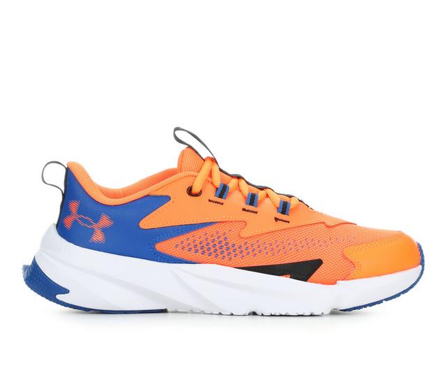 Boys' Under Armour Big Kid Scramjet 6 Running Shoes in Orange/Blue color