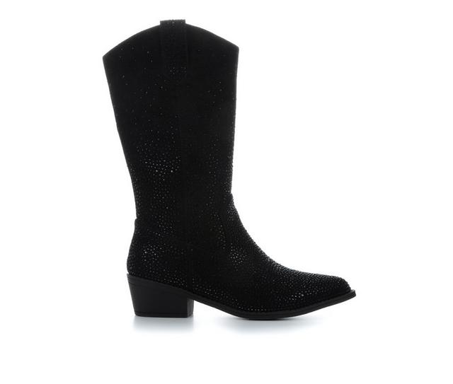 Girls' Pierre Dumas Wilder 38 Western Boots in Black color