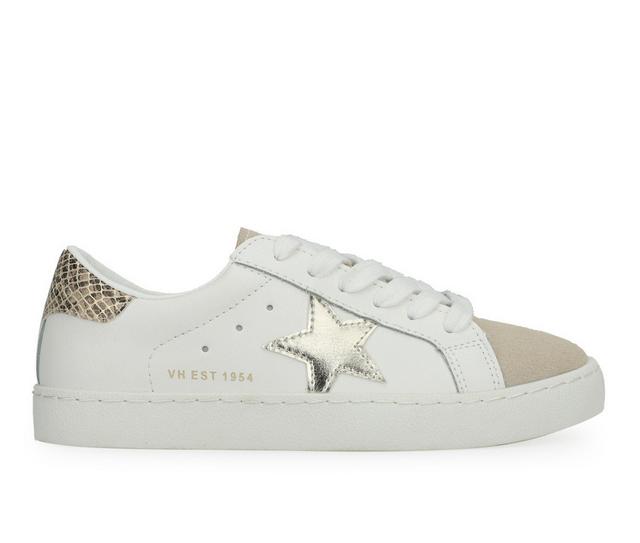 Girls' VINTAGE HAVANA Big Kid & Little Kid Rita Sneakers in White/Camel color
