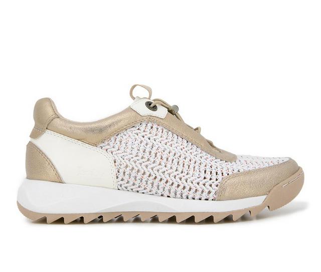 Women's Jambu Harper Sneakers in White/Champagne color