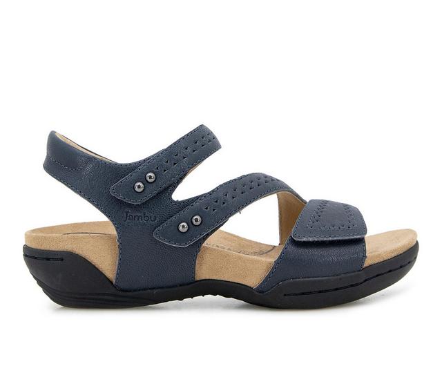 Women's Jambu Makayla Sandals in Navy color