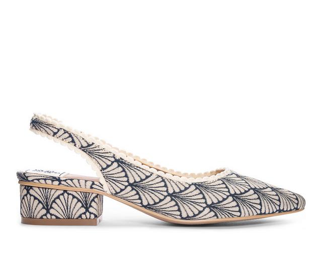 Women's Chinese Laundry Mango Slingback Pumps in Navy/Cream color