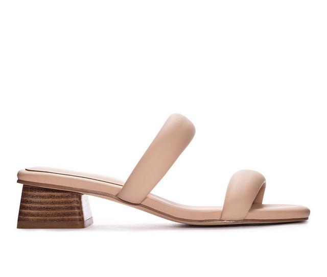 Women's Chinese Laundry Alistair Dress Sandals in Nude color