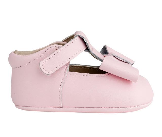 Girls' Baby Deer Infant Bree Crib Shoes in Pink color