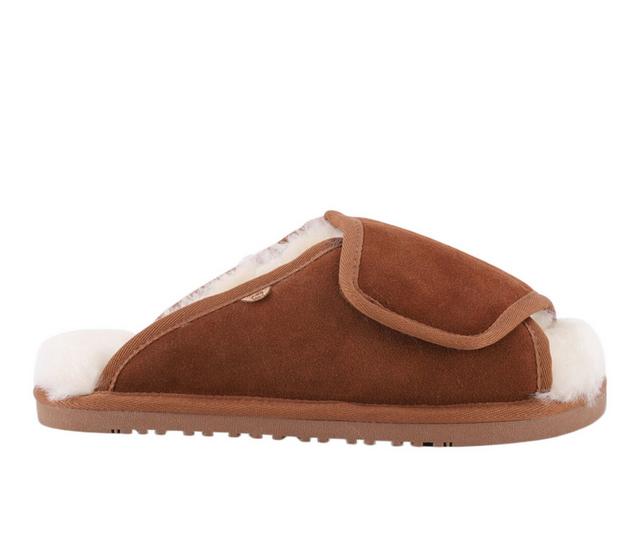 Lamo Footwear APMA Slide Wrap Womens in Chestnut color