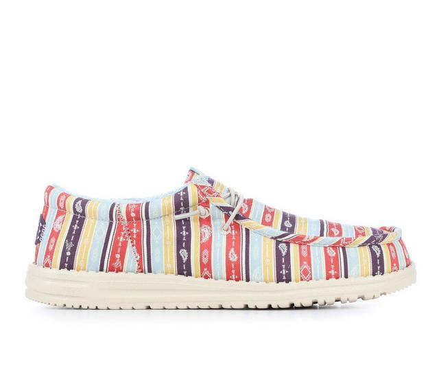 Men's HEYDUDE Wally Slip Surf Blanket-M Casual Shoes in Multi color