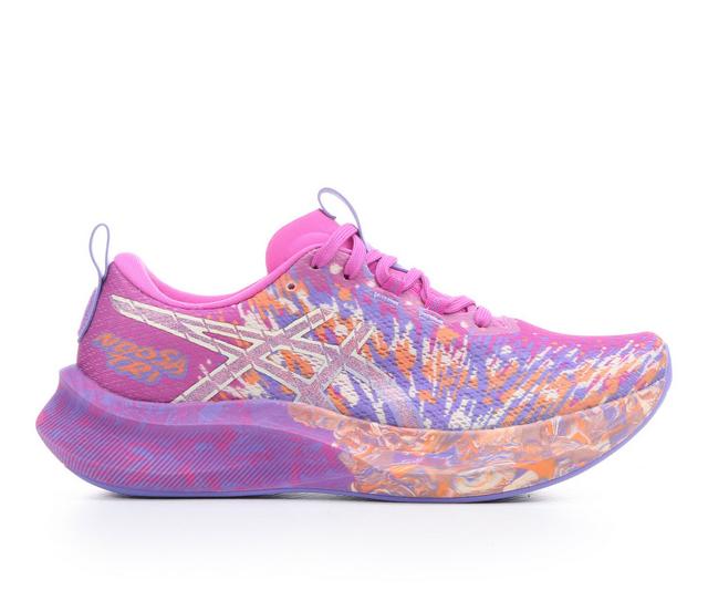 Women's ASICS Noosa Tri 16 Running Shoes in Amethyst color