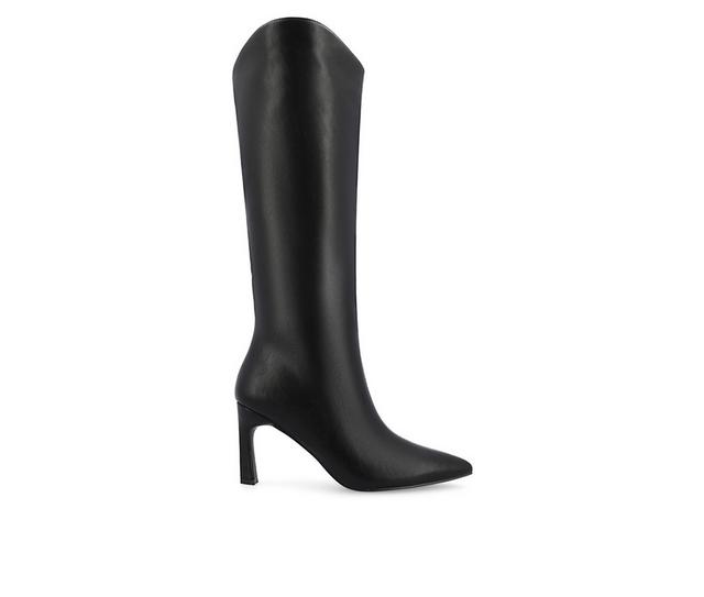 Women's Journee Collection Rehela Knee High Boots in Black color