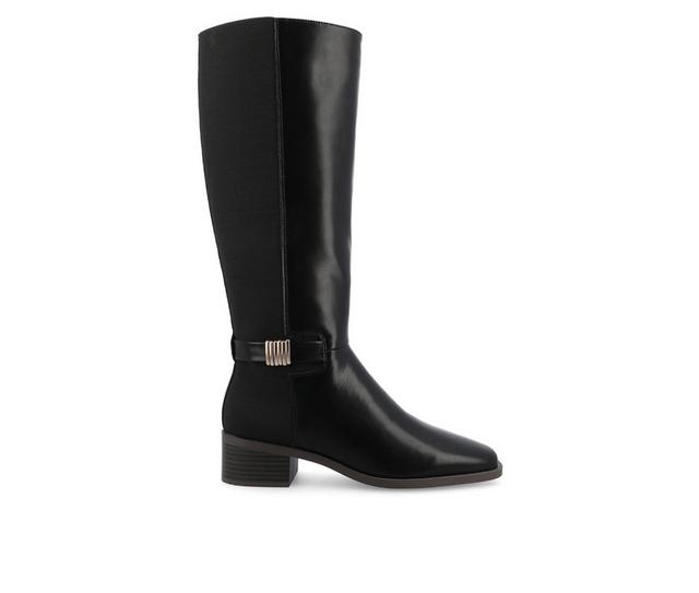 Women's Journee Collection Londyn Knee High Boots in Black color