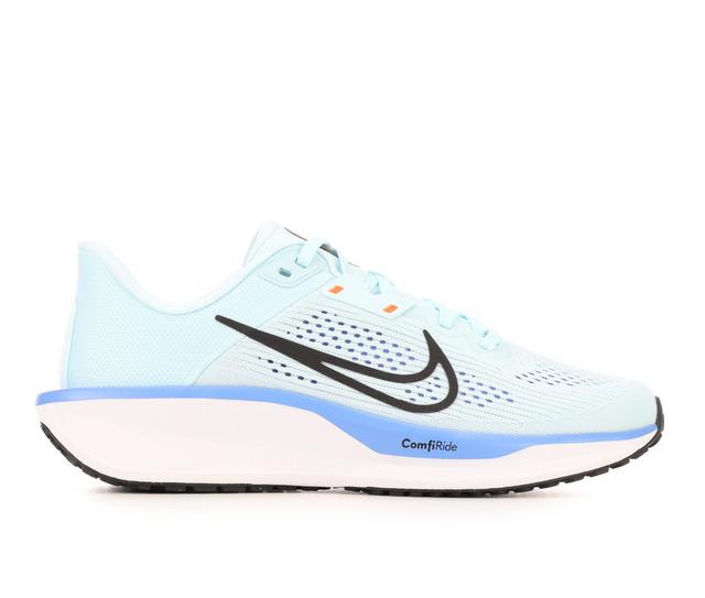 Women's Nike Quest 6 Running Shoes in Lt Blu/Blk color