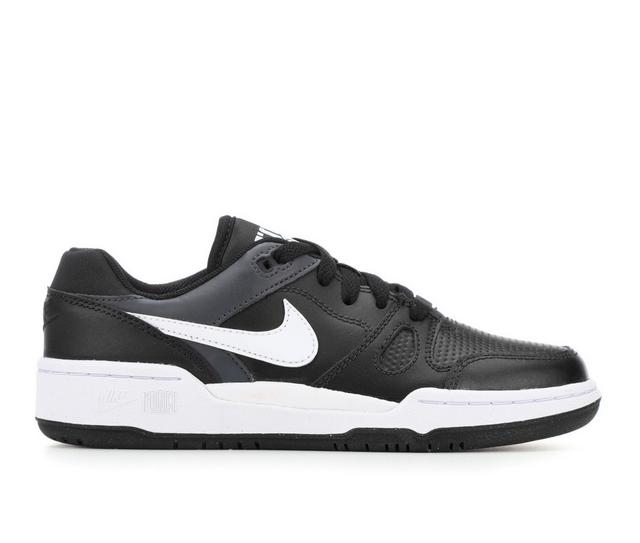 Kids' Nike Big Kid Full Force Sneakers in Blk/Blk/Wht color