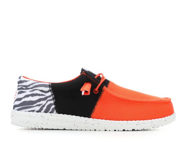 Men's HEYDUDE Wally Tri Energy Casual Shoes in Tiger Stripe color