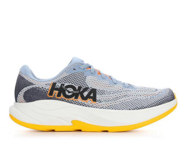 Men's Hoka Rincon 4 Running Shoes in Drizzle/Dusk color