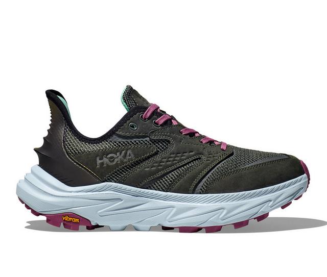 Women's Hoka Anacapa 2 Freedom Trail Running Shoes in Orbit/Overcast color