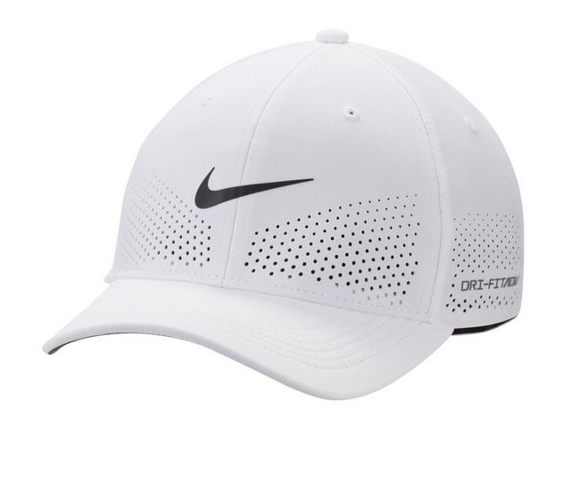 Nike NK Rise Cap Hats in White/Black S/M color