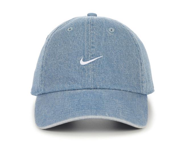 Nike Unisex Club Cap Denim in Aegean Blue M/L color