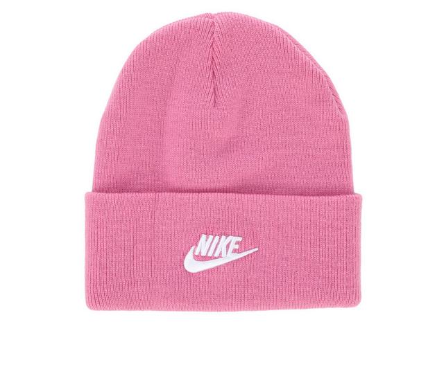 Nike Youth Peak Futura Beanie in Flamingo color