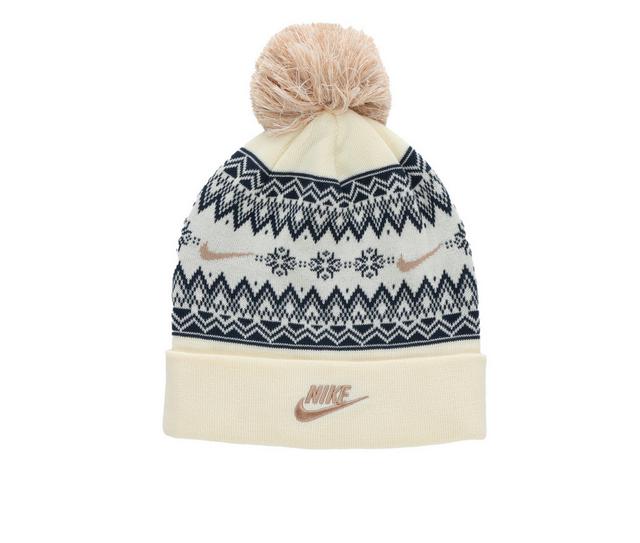 Nike Unisex Peak Beanie in Coconut Milk color