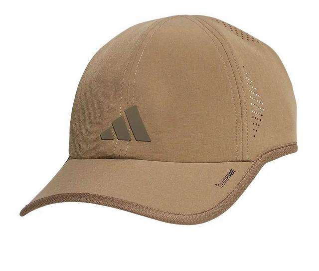 Adidas Men's Superlite 3 Hat in Khaki/Cargo Brn color