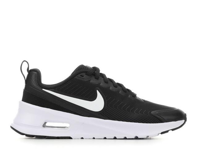 Women's Nike Air Max Nuaxis Running Shoes in Blk/Wht color