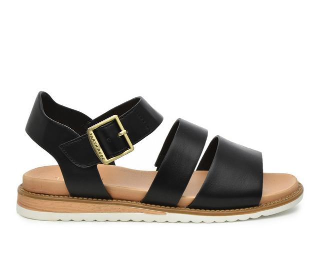 Women's Taryn Rose Kastel Sandals in Black color