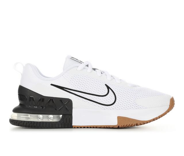 Men's Nike Air Max Alpha Trainer 6 Training Shoes in Wht/Blk/Gum color