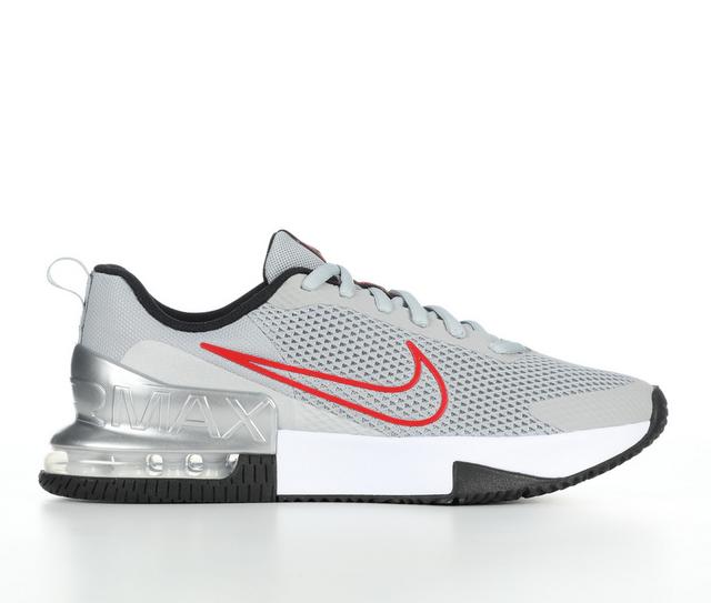 Men's Nike Air Max Alpha Trainer 6 Training Shoes in Grey/Red color