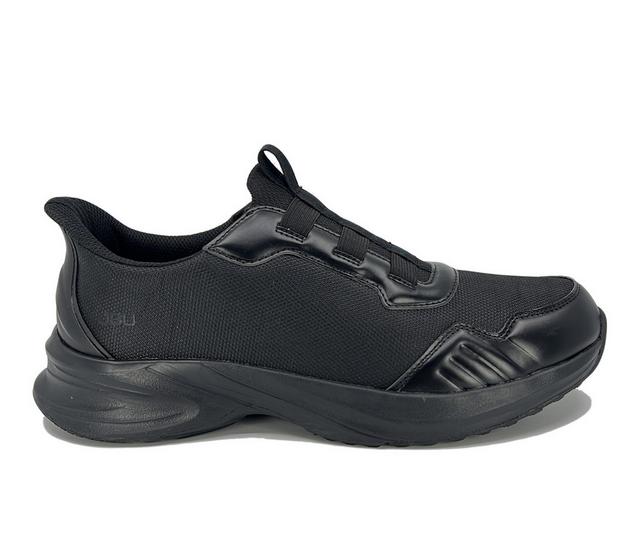 Men's JBU Dash Casual Shoes in Black/Black color