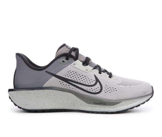 Men's Nike Quest 6 Running Shoes in Iron Grey/Black color