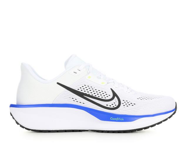 Men's Nike Quest 6 Running Shoes in White/Blk/Royal color