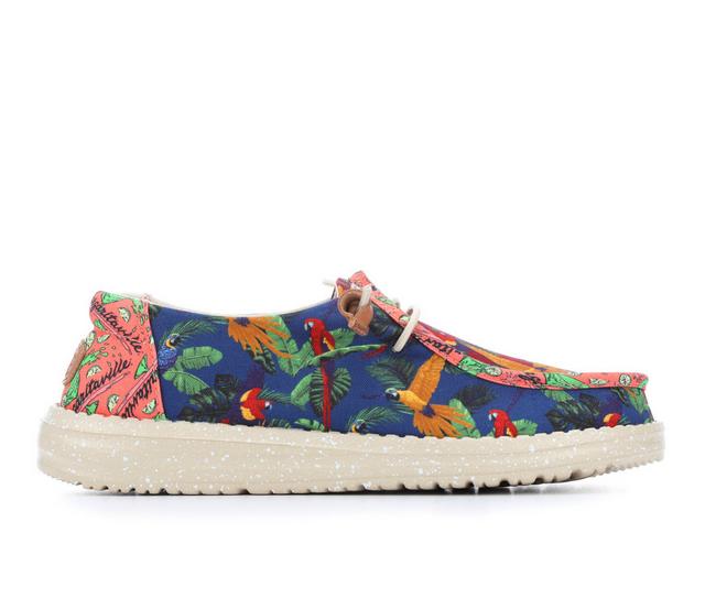 Women's HEYDUDE Wendy Margaritaville Casual Shoes in Multi color