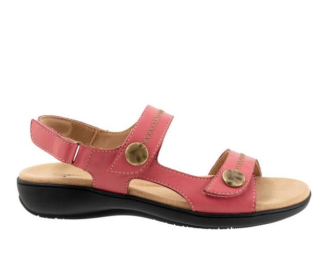 Women's Trotters Romi Stitch in Fuchsia color