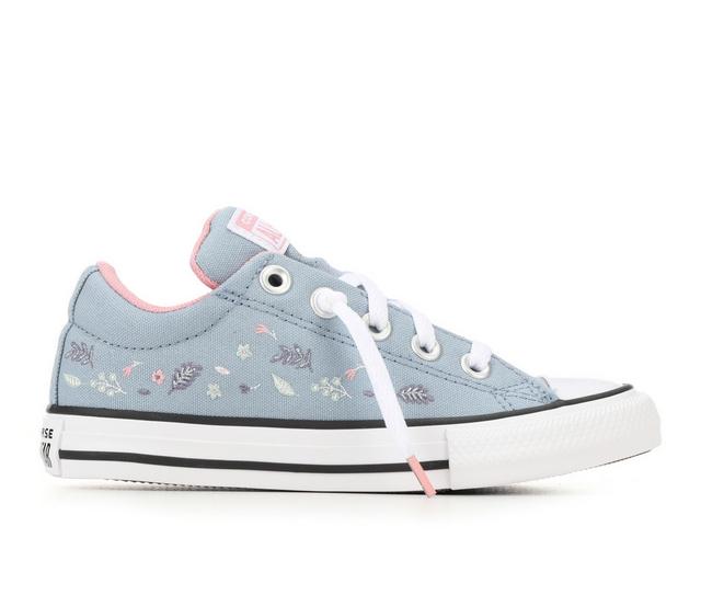 Converse Chuck Taylor All Star Fashion Girls 10.5 Sneakers in Blue/Lotus Pink color