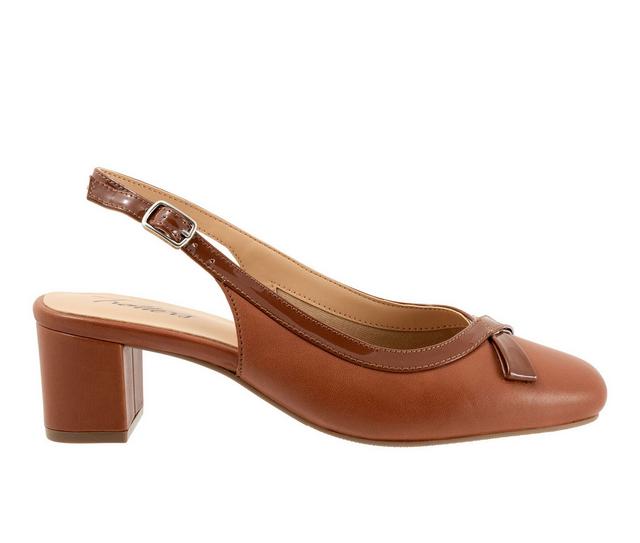Women's Trotters Dalani Slingback Pumps in Luggage color
