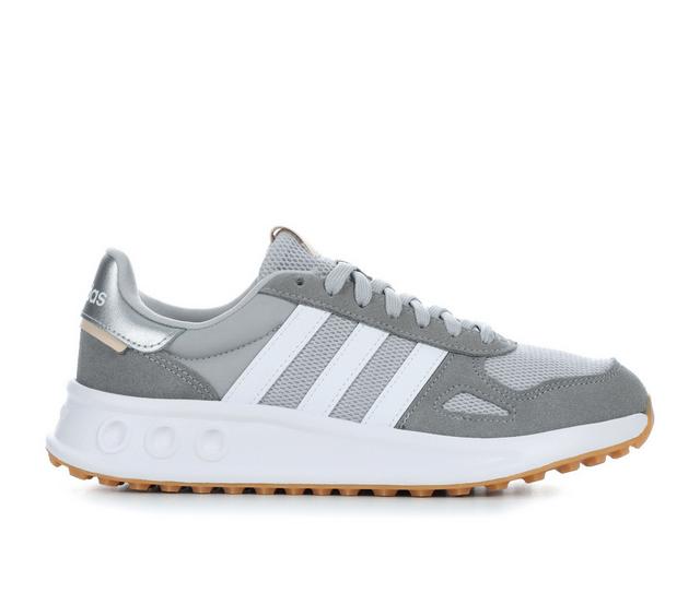 Women's Adidas Run84 Sneakers in Grey/Wht/Silver color