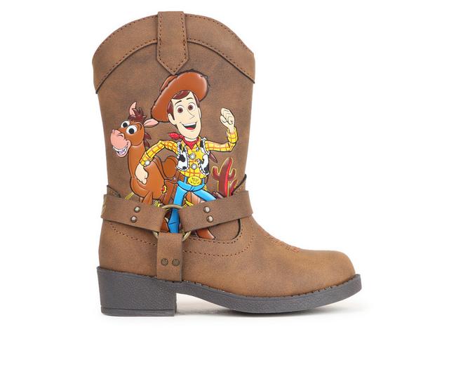 Kids' Disney Toddler & Little Kid Toy Story Western Boots in Brown color