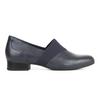 Navy Leather