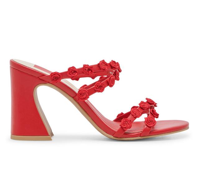 Dolce Vita Baxie Dress Sandals in Red Stella color